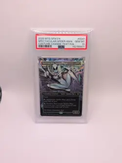 PSA 10 GM Magic the Gathering Spectacular Spider-Man Textured Foil 0241 Marvel - Image 1