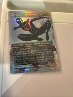 Miles Morales (0200) (Borderless) [SPM - 200] - NM [Foil] TCG MTG - Image 2