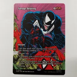 Savage Beating (Borderless) Marvel Universe Eternal-Legal Regular - Image 1