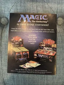 RARE The Duelist Special Introductory Issue Magic The Gathering MTG 1996 - Image 2