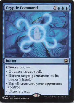 Cryptic Command The List Regular Rare #48 NM MTG - Image 1