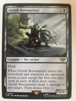 MTG Orcish Bowmasters Mint condition Lord Of The Rings Tales Of The Middle-earth - Image 1