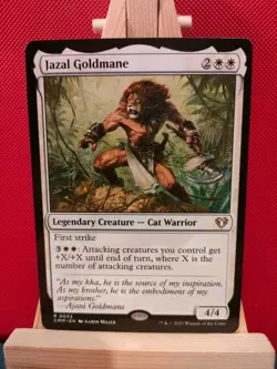 Jazal Goldmane - Commander Masters - Rare - NM - MTG - Image 1