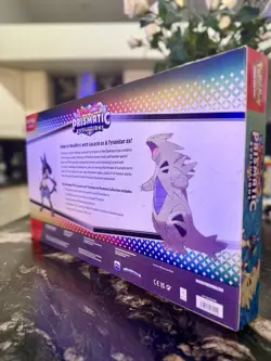 Pokemon TCG Prismatic Evolutions Lucario ex & Tyranitar ex Premium Collection - Image 2