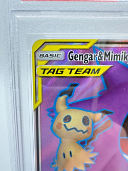 2019 Pokemon S&M Team Up Gengar & Mimikyu GX #164 | TAG TEAM | PSA 9 MINT - Image 2