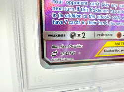 2019 Pokemon S&M Team Up Gengar & Mimikyu GX #164 | TAG TEAM | PSA 9 MINT - Image 4
