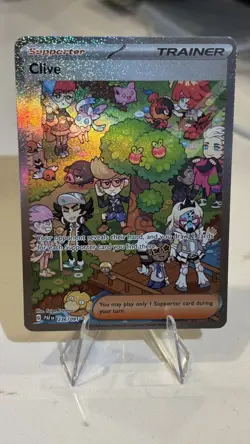 Clive 236/091 - Special Illustration Rare - SV: Pokemon Paldean Fates - Image 1