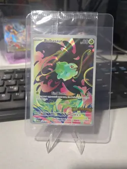 Bulbasaur 133/132 Full Art NM/M Mega Evolution Pokemon Card Sealed - Image 1