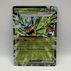 Pokemon Teal Mask Ogerpon EX 025/167 Prize Pack Series 7 Stamped Mp - Image 2