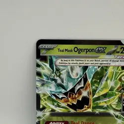 Pokemon Teal Mask Ogerpon EX 025/167 Prize Pack Series 7 Stamped Mp - Image 3