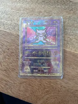 1999-2000 Ancient Mew Holo Pokemon ungraded lightly played - Image 3