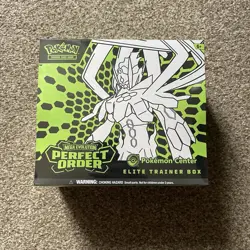 Perfect Order Pokemon Center ETB PRESALE Pokemon TCG (New & Sealed) Small Tear - Image 1