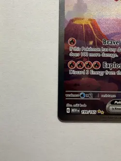 Pokemon Charizard ex 199/165 Illustration Rare Holo Sv: Scarlet & Violet 151 - Image 5