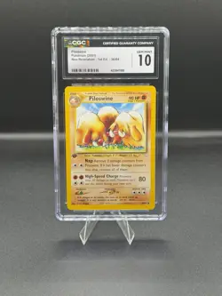CGC 10 Piloswine 1st Edition Neo Revelation 2001 Pokemon Card #36 - Image 1