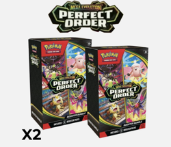 (Lot of 2) Pokemon TCG Perfect Order Booster Bundle Box #6 - Image 1