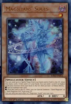 Yu-Gi-Oh! Magicians' Souls RA02-EN014 Prismatic Ultimate 1st Edition NM - Image 1