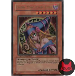 Yugioh Dark Magician Girl RDS-ENSE2 Ultra Rare Limited Edition LP - Image 1