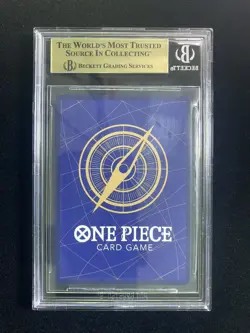 2022 TCG One Piece Summit Japanese Decisive Battle OP02-120 SEC BGS10 IO35 - Image 2