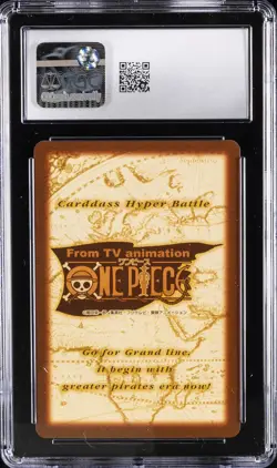 2000 CARDDASS HYPER BATTLE JPN ONE PIECE GRAND BOX 3, FOIL #C315 SMOKER CGC 9.5 - Image 2