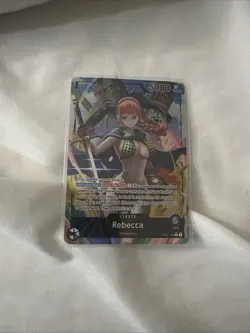 Rebecca Alt Art Leader OP04-039 One Piece Card Game Kingdoms Of Intrigue 398 - Image 1