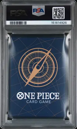 2025 ONE PIECE JAPANESE EB03-SPECIAL ALTERNATE ART #024 NEFELTARI VIVI PSA 10 - Image 2
