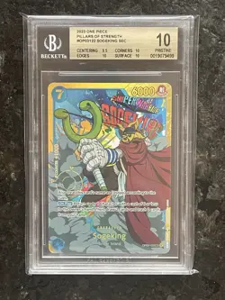Sogeking OP03-122 Pillars of Strength Foil BGS 10 SEC ONE PIECE - Image 1
