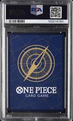 2024 ONE PIECE PRB01-PREMIUM BOOSTER MANGA ALT ART #119 MONKEY D. LUFFY PSA 10 - Image 2