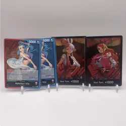 One Piece TCG Nefeltari Vivi EB03-001 Normal Leader Non Foil + FOIL DON - Image 1