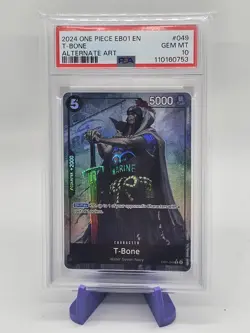 2024 One Piece Extra Booster T-Bone #049 Eb01-Alternate Art PSA 10 - Image 1