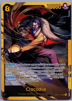 Crocodile SEC The Azure Sea's Seven OP14-120 NM - One Piece - Image 1