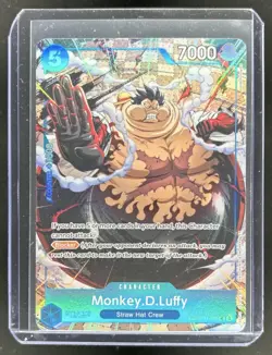2025 One Piece A Fist of Divine Speed Monkey.D.Luffy Uncommon #OP11-058 - Image 1