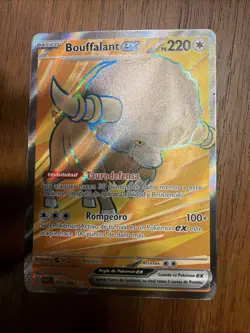Pokemon TCG Bouffalant EX White Flare Card 162/086 - Image 1