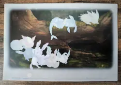 Set 6 Japan Pokemon Center Eevee and Colorful Friends Clear Card - Image 3