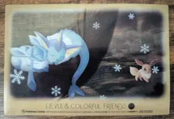Set 6 Japan Pokemon Center Eevee and Colorful Friends Clear Card - Image 4