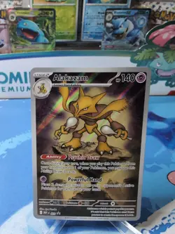 Alakazam MEP009 - Mega Evolution Promo Pokemon Card - NM - Image 1