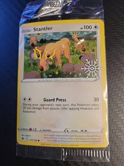 Stantler 125/189 Holiday Advent Calendar Promo Sealed Pokemon Trading Card Game - Image 1