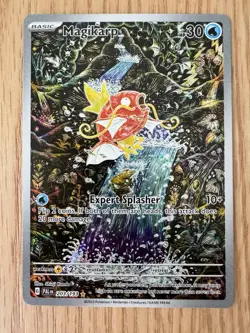 Magikarp Holo Illustration Rare Paldea Evolved TCG Card 203/193 Sv02 - Image 1