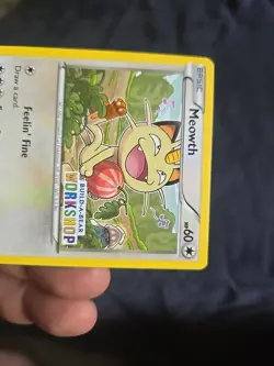 Pokemon Meowth 67/108 Build-A-Bear Workshop Stamp Promo Card - Image 4