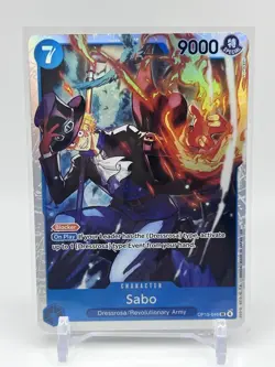 Sabo SR OP15-046 ENGLISH ONE PIECE Card Adventure on KAMI’s Island - OP15 - Image 1