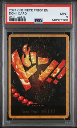 2024 ONE PIECE PRB01-PREMIUM BOOSTER-ONE PIECE CARD THE BEST- DON!! CARD PSA 9 - Image 1