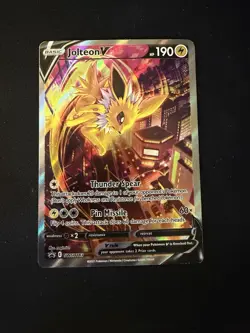 Jolteon V SWSH183 SWSH: Sword & Shield Promo Cards Holo - Image 1
