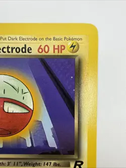Dark Electrode 34/82 Team Rocket Regular Uncommon Vintage Pokemon Card - Image 4