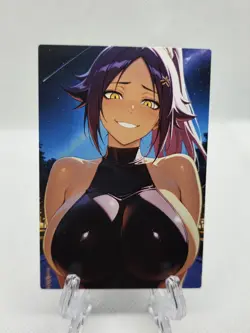 Yoruichi Bleach Anime Waifu Card - Image 1