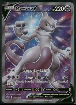 Mewtwo V - Promo SWSH: Sword & Shield Promo Cards SWSH229 NM - Image 1