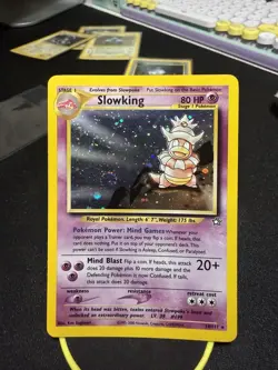 Slowking Pokemon Card 14/111 Holo WOTC Neo Genesis - Image 1