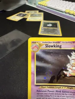 Slowking Pokemon Card 14/111 Holo WOTC Neo Genesis - Image 2