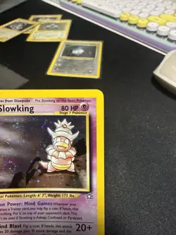 Slowking Pokemon Card 14/111 Holo WOTC Neo Genesis - Image 3