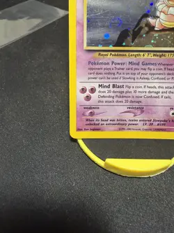 Slowking Pokemon Card 14/111 Holo WOTC Neo Genesis - Image 4