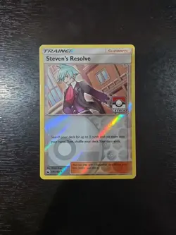 Steven's Resolve - (Pokemon League) 145/168 League & Championship Cards Reverse - Image 1
