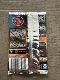 Chaotic BEYOND THE DOORS 1st Edition - Factory Sealed 9 Card Booster Pack - Image 2
